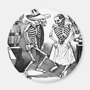 Aimant "Danser le Jarabe dans l'autre monde"