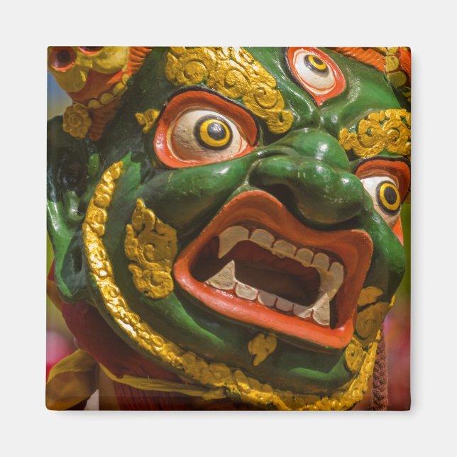 Aimant Danseur asiatique masqué (Devant)
