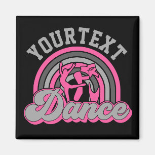 Aimant Danseur de ballet AJOUTER DU TEXTE Danse classique
