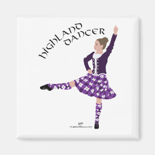 Aimant Danseur des Highlands Violet
