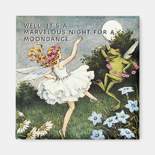 Aimant Danseurs de fée et de grenouille fantaisistes