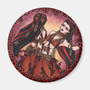 Aimant Danseurs du ventre de la tribu Gemini