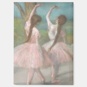Aimant Danseurs en Pink Edgar Degas