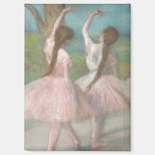 Aimant Danseurs en Pink Edgar Degas (Recto)