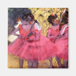 Aimant Danseurs Roses, Edgar Degas