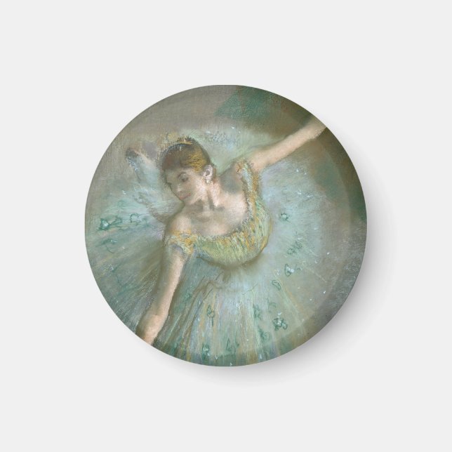 Aimant Danseuse dans Green Edgar Degas (Devant)