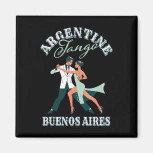 Aimant Danseuse Danseuse Interprétation Argentine Tango B
