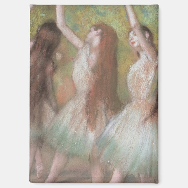 Aimant Danseuses Vertes par Edgar Degas, Art de Ballet Vi (Recto)