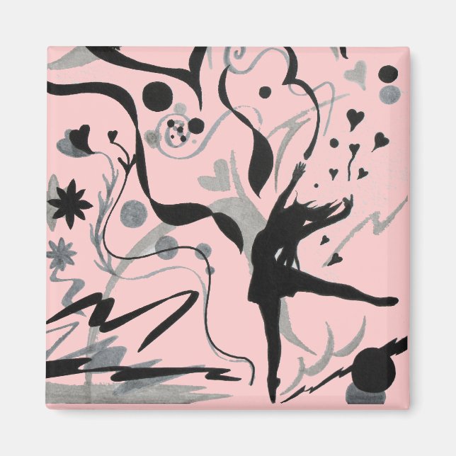 Aimant Dansez fou ! (Devant)