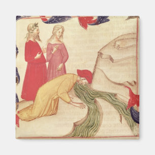 Aimant Dante s'épurant avant d'entrer