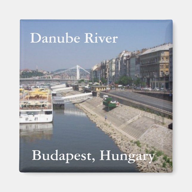 Aimant Danube, Budapest, Hongrie (Devant)