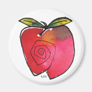 Aimant d'Apple, rond