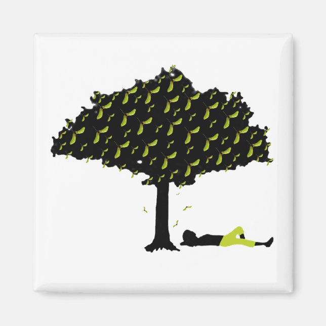 Aimant d'arbre à nez poli (Devant)