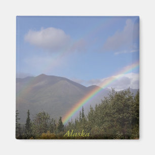 Aimant d'arc-en-ciel de l'Alaska