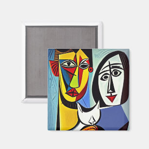 Aimant d'art abstrait