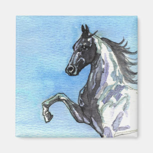 Aimant d'art de cheval de Saddlebred