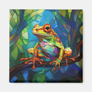 Aimant d'art de la grenouille