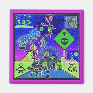 Aimant d'ART de l'ESPACE