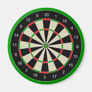 Aimant darttarget_Vector_Clipart DARTS OBJECTIF DU TABLEA