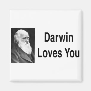 Aimant Darwin vous aime 2