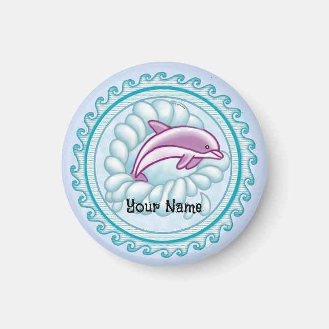 Aimant Dauphin Splash (Devant)