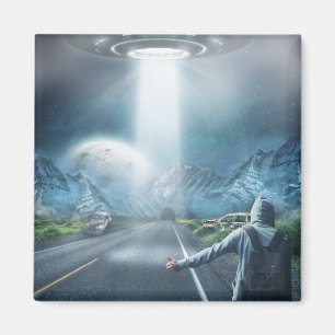 Aimant d'auto-stoppeur d'UFO