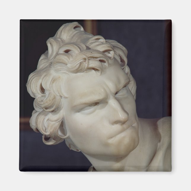 Aimant David, détail de la tête, 1623-23 (Devant)