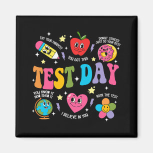 Aimant Day Rock The Test Test Day Motivation Enseignant