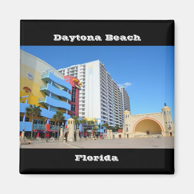 Aimant Daytona Beach, Floride (Devant)