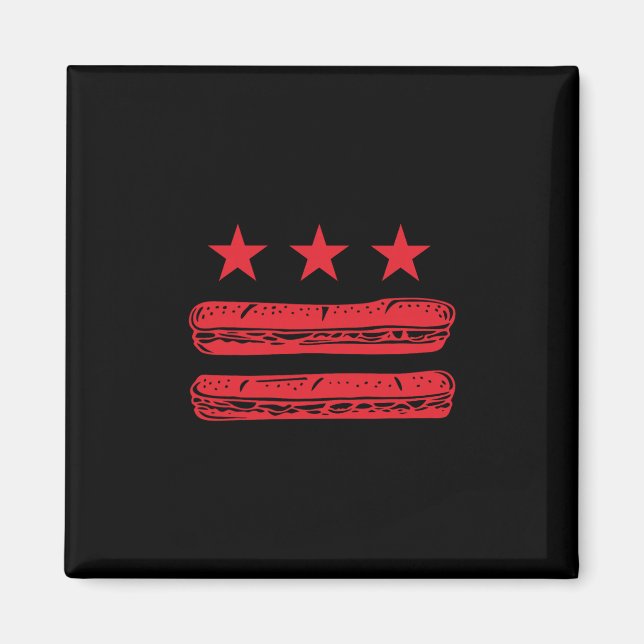 Aimant Dc Sandwich Guy Résiste Lanceur De Sandwich Anti-g (Devant)