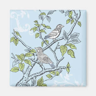 Aimant de 2 oiseaux