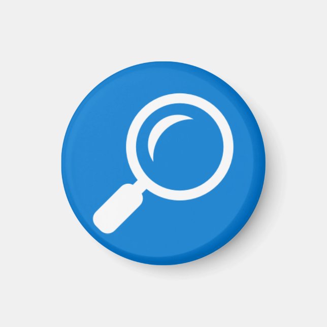 Aimant de badge - Recherche (Devant)
