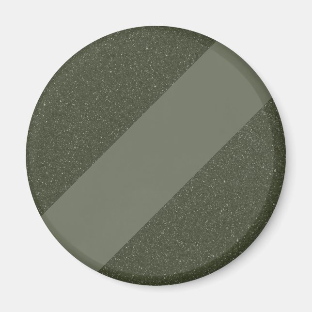 Aimant de bande verte de mousse personnalisable (Devant)