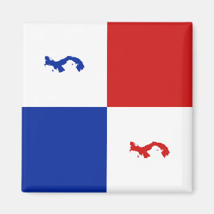 Aimant de bannière du Panama