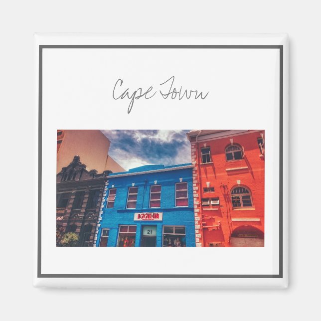 Aimant de bâtiments du Cap Afrique du Sud (Devant)