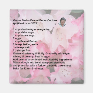 Aimant de biscuits de beurre d'arachide de Grama