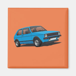 Aimant de bleu du golf GTI MK1 de VDUB