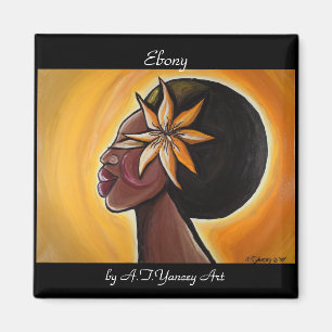 Aimant de bois d'ébène