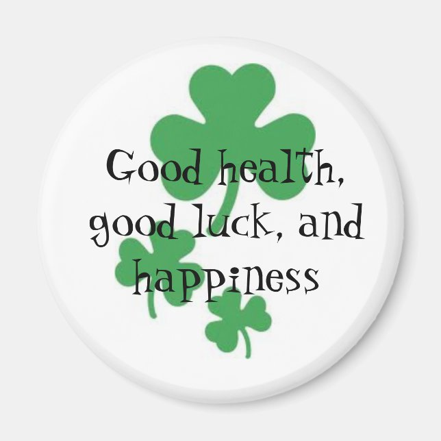 Aimant de bonne chance (Devant)