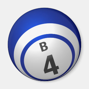 Aimant de boule du bingo-test B4
