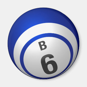 Aimant de boule du bingo-test B6