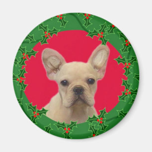 Aimant de bouledogue français de vacances