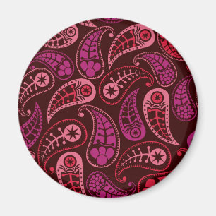 Aimant de Bourgogne Paisley