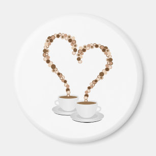Aimant de café de matin