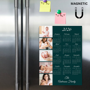 Aimant de calendrier personnalisé avec collage de 