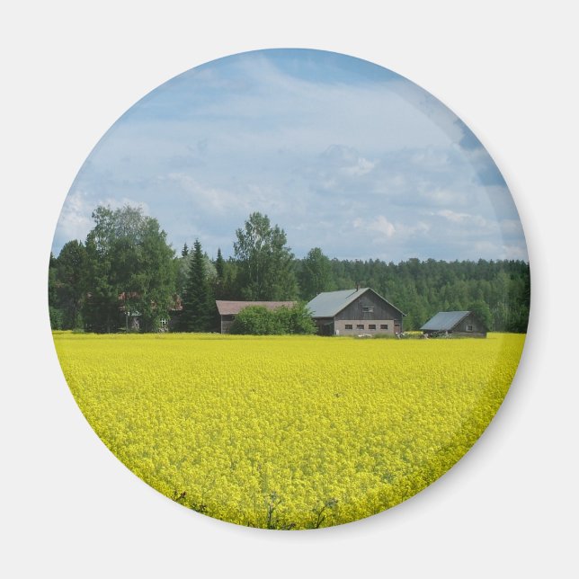 Aimant de campagne finlandais (Devant)