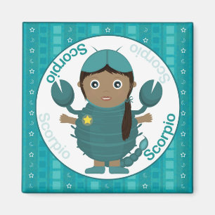 Aimant de caractère de fille de Scorpion