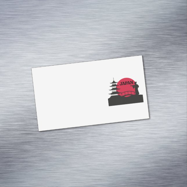 Aimant de carte de visite Japon (In Situ)