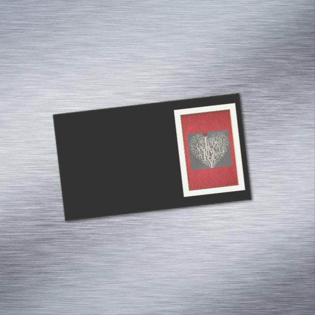 Aimant de carte de visite Love (In Situ)