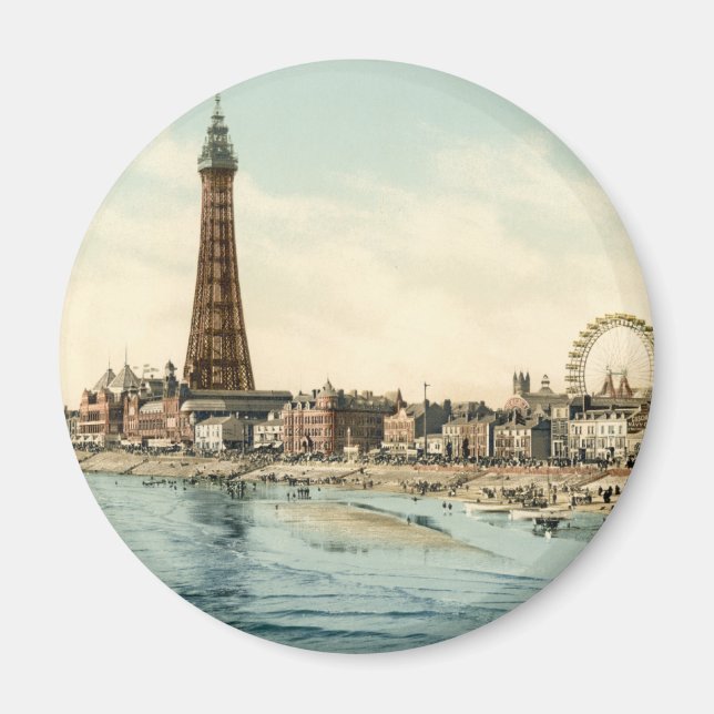 Aimant De Central Pier, Blackpool, Angleterre (Devant)